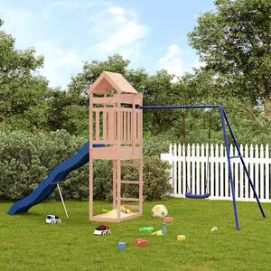 Berkfield Outdoor Playset Solid Wood Douglas