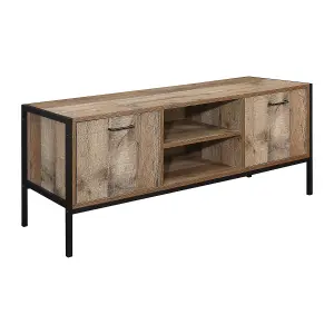 Birlea Urban TV Unit In Rustic Effect