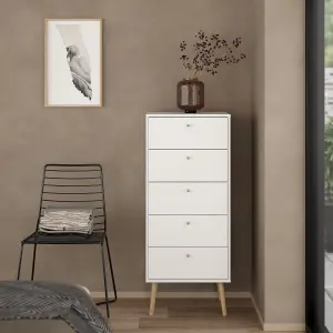 Cumbria Narrow Chest with 5 Drawers