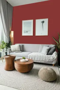 Leyland Trade Vinyl Soft Sheen Walls & Ceilings Emulsion Paint Ruby Red (RAL 3003) - 5L