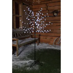 LED Indoor / Outdoor Lighted Christmas Tree White