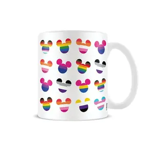 Disney Pride Mickey Mouse Mug White (One Size)