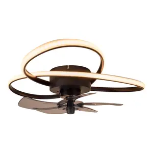 Ciriaca Ceiling Fan with LED Lights