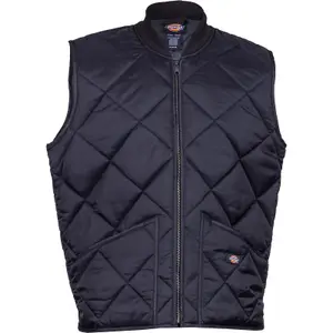 Dickies Mens Diamond Quilted Vest