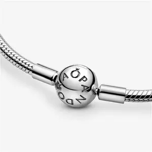 Pandora Moments Snake Chain Necklace - Sterling Silver - Sz. 40 cm