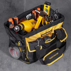 TOUGH MASTER TM-TB0216 16" Open Mouth Heavy Duty Tool Bag