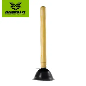 Buffalo Large Rubber Cup Bath & Shower Plunger