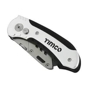 Utility Folding Box Cutter with Blades - Lightweight and Foldable