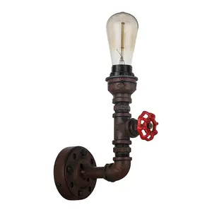 Luminosa Industrial And Retro Wall Lamp Rusty 1 Light , E27