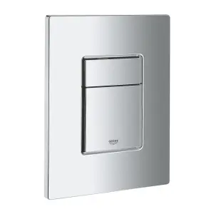 GROHE Skate Cosmopolitan Dual Flush Plate - Chrome