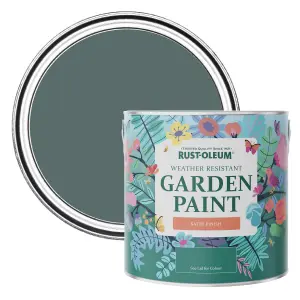 Rust-Oleum Deep Sea Satin Garden Paint 2.5L