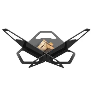 Primrose Outdoor Fire Pit Chic Steel 71cm