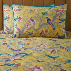 Birdity Absurdity 100% Cotton Sateen Duvet Cover Set