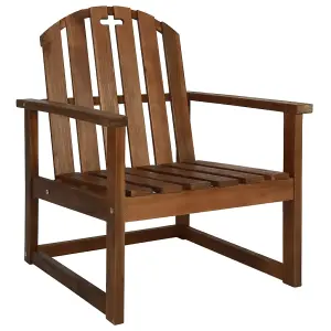 Berkfield Garden Sofa Chairs 2 pcs Solid Acacia Wood