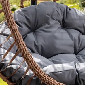 Aylesbury Swing Egg Pod Chair - Dark Grey