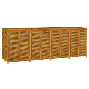 Berkfield Garden Storage Box 280x87x104 cm Solid Wood Acacia