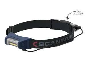 SCANGRIP I-VIEW Rechargeable COB LED Head Torch