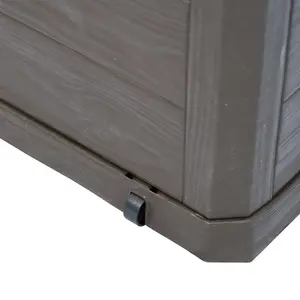 Berkfield Garden Storage Box 280 L Brown