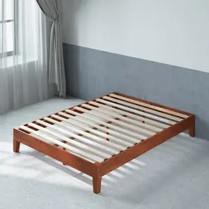 Elara Deluxe Solid Wood Bed Frame Natural / Kingsize (5')