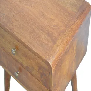 Firger 2 Drawer Bedside Table