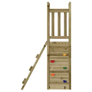 Berkfield Outdoor Playset 53x46.5x169 cm Impregnated Wood Pine