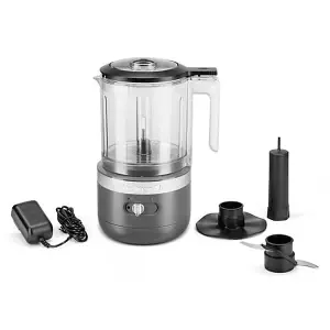 KitchenAid Charcoal Grey Cordless Food Chopper