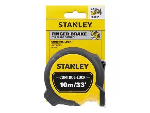 STANLEY - CONTROL-LOCK™ Pocket Tape 10m/33ft (Width 25mm)