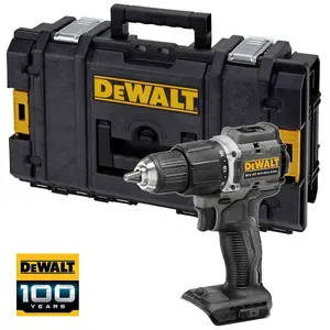 Dewalt DCD100N Black 18v XR Brushless Combi Hammer Drill 100YR +Toughsystem Case