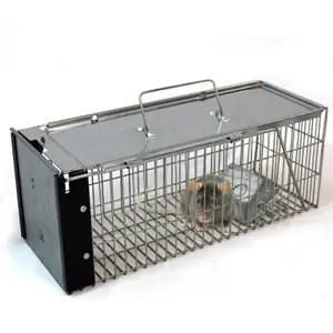 Humane Animal Trap for Vermine Rat/Squirrel Heavy Duty Metal Catcher