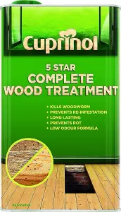 Cuprinol 5 Star Complete Wood Treatment - 5L