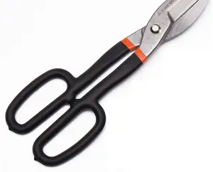 HARDEN 570113, tin snips 300 mm , 12" drop forget carbon steel, soft grip handles