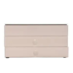 Sophia Classic Nude Glass Jewellery Storage Drawers