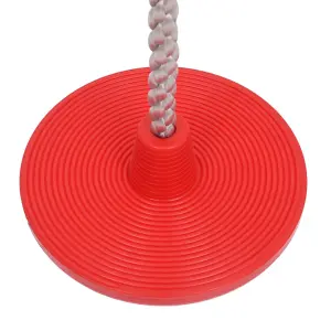 Berkfield Climbing Rope Swing with Platforms and Disc 200 cm