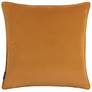 Geometric Square Throw Pillow Cover Mustard